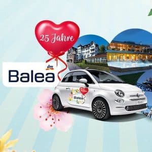 Fiat 500 Beim Balea Jubilaumsgewinnspiel Gewinnen Super Sparfuechse